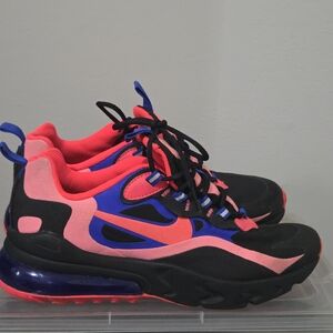 Nike AirMax 270 React- Black, Pink, Blue